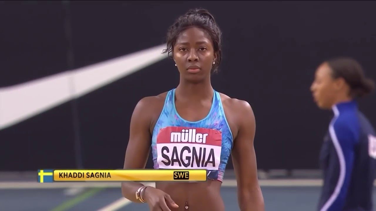 Khaddi Sagnia   Long Jump Record m  ► K