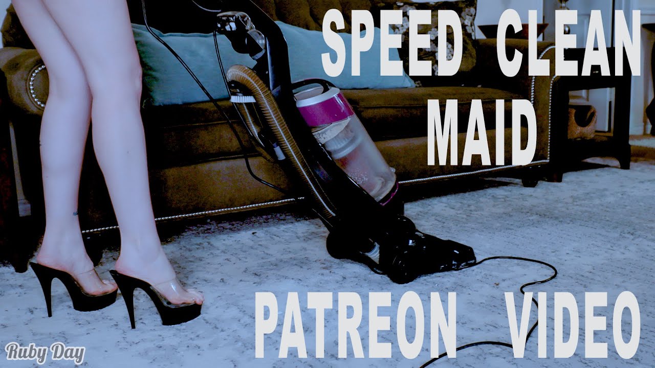 Cosplay Maid Vacuum Speed Clean Patreon Exclusive