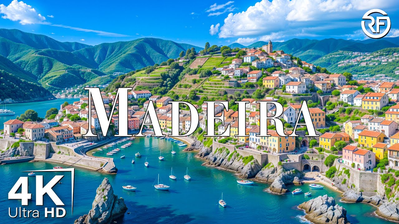 Madeira 4K Ultra HD • Stunning Footage, Scenic Relaxation Film with Calming Music