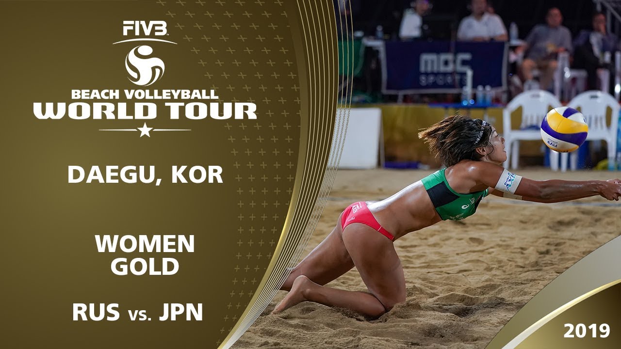 Women's Gold Medal: RUS vs. JPN | 1* Daegu (KOR) - 2019 FIVB Beach Volleyball World Tour