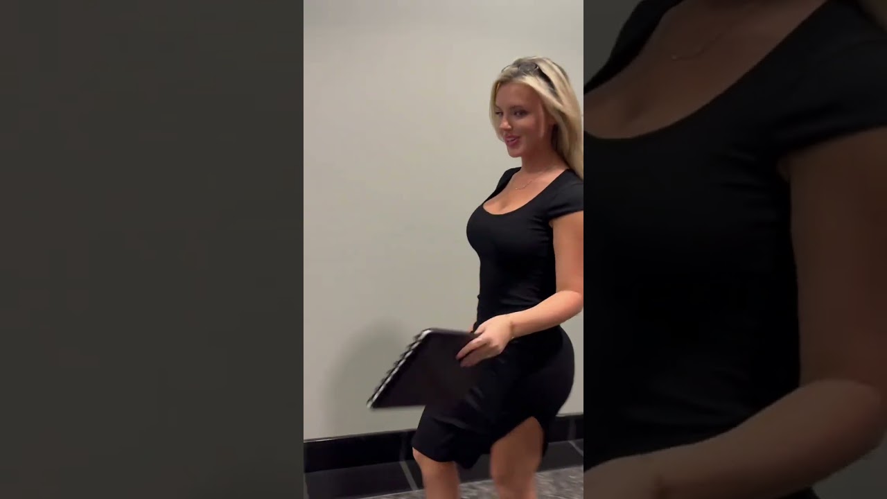 Marie Office Crush | NEW Tight Dresses, Walking in the Office in Different Outfits | Marie Dee