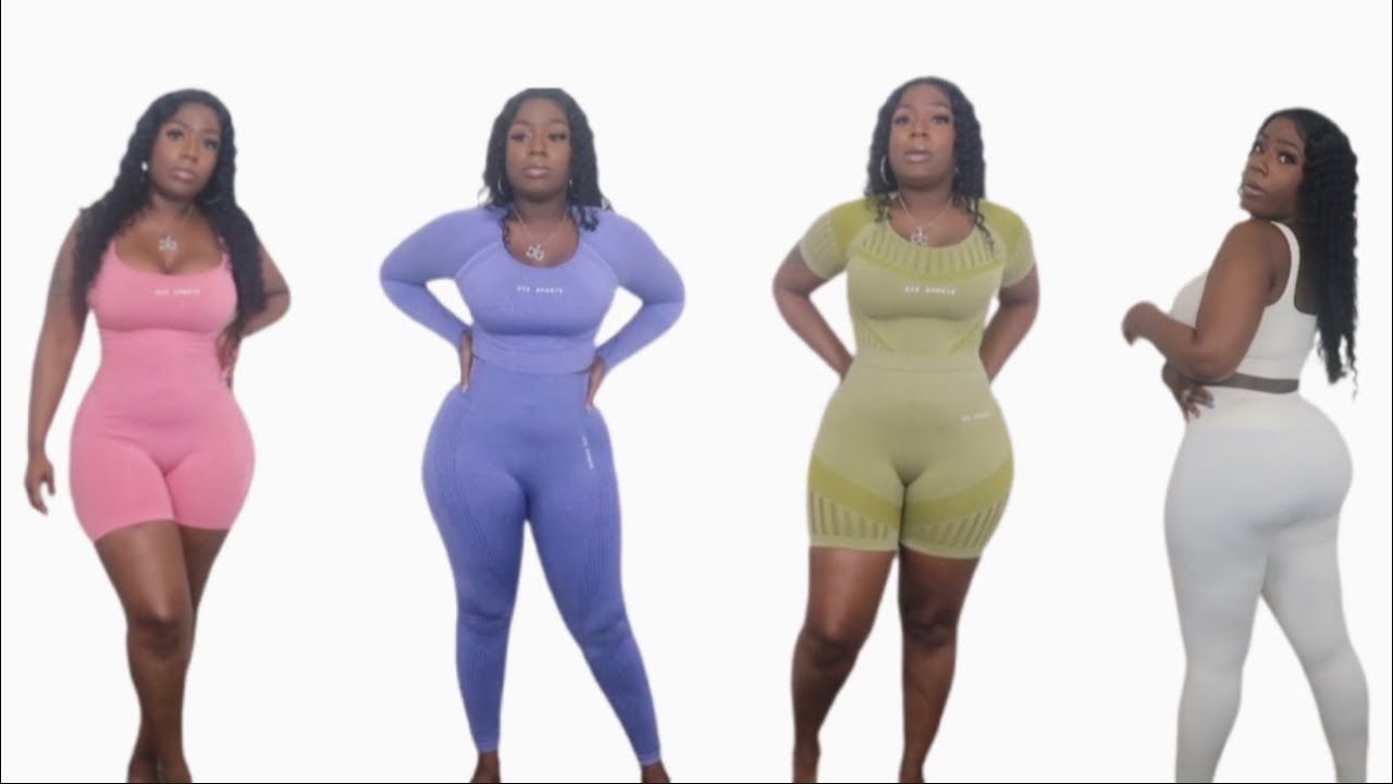 Thick Girl Activewear Try On Haul 2022 FT OYS SPORTS | Curvy Grace