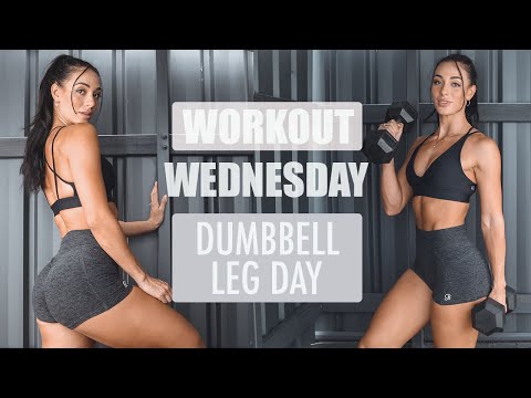 DUMBBELL LEG DAY | Dumbbell Only Workout