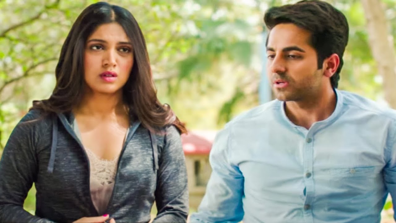 Bhumi Trying To Seduce Ayushmann In Alone | Shubh Mangal Saavdhan - Best Comedy  Romantic Scenes