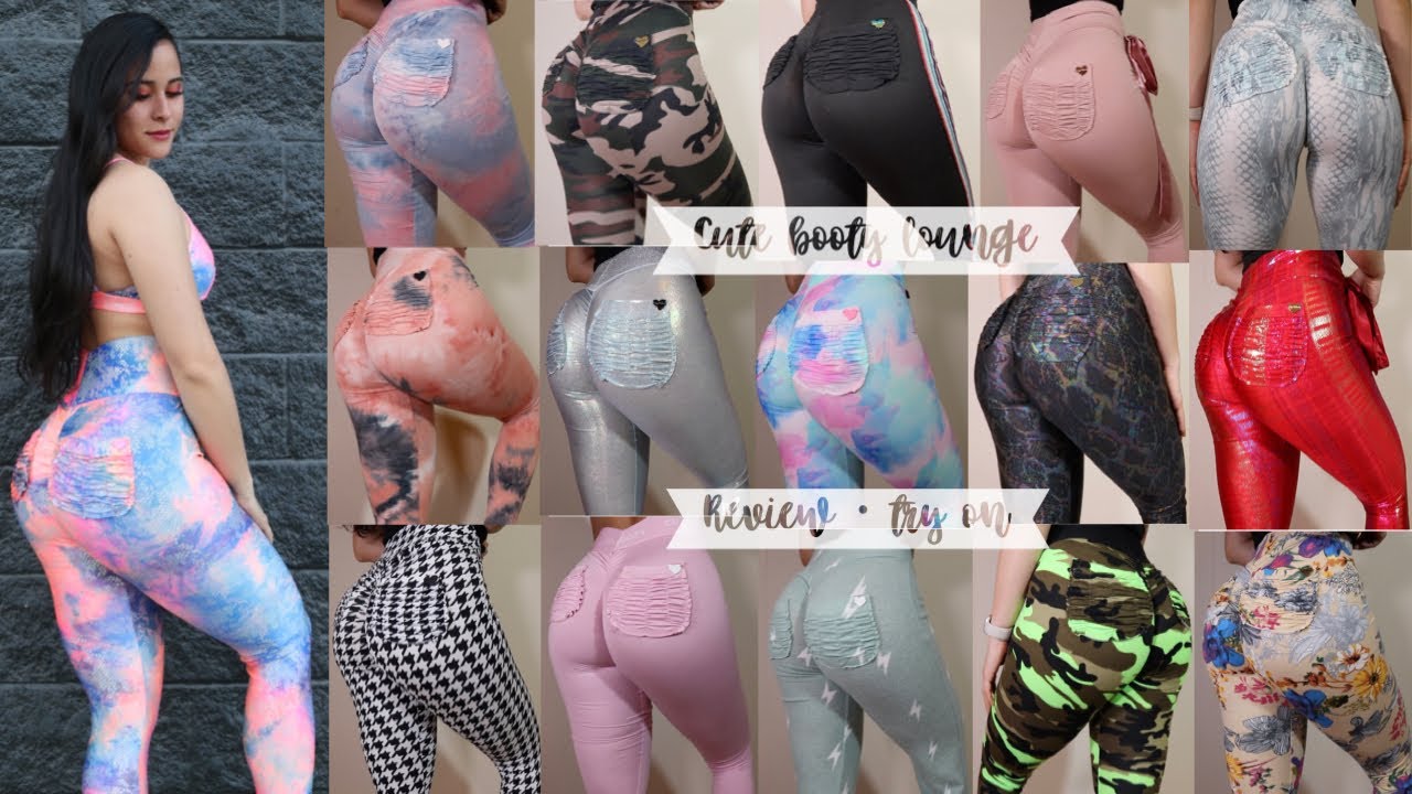 CUTE BOOTY LOUNGE HAUL/REVİEW PART 2 • DİFFERENT FABRİCS AND PRİNTS FLATTERİNG LEGGİNGS
