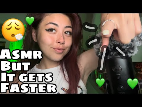 asmr but everytime ı tap the screen it gets faster ✨