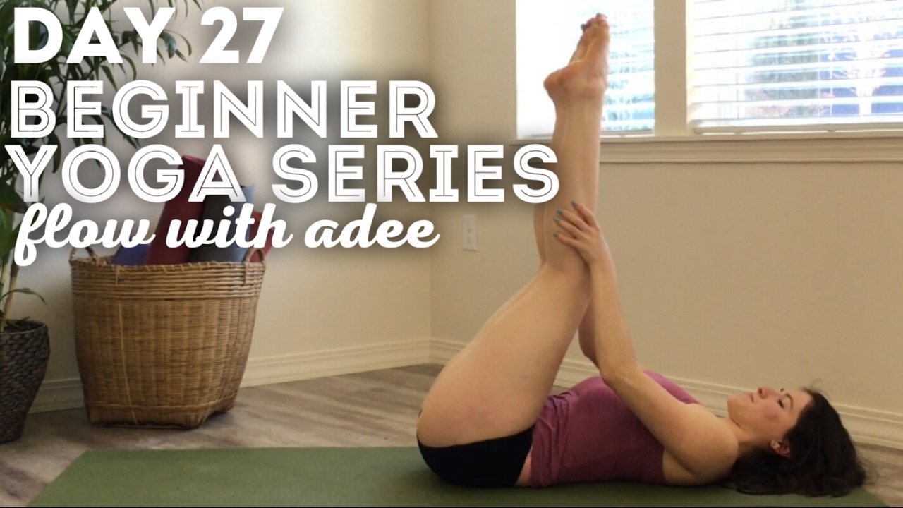 Release Lower Back Tension Muscle Soreness Flow With Adee.