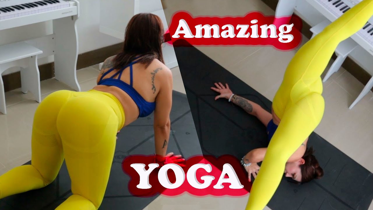 The Amazing Vaneyoga- One shoulder stand Pose