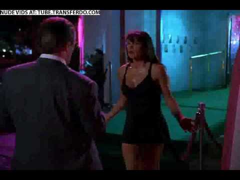Scene from the movie "Striptease" #3 Demi Moore being Questioned Outsided the Club