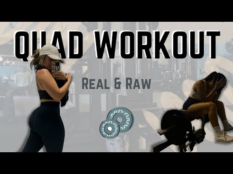 MURDERING MY QUADS + WHY I HATE WEIGHT TRAINING LATELY