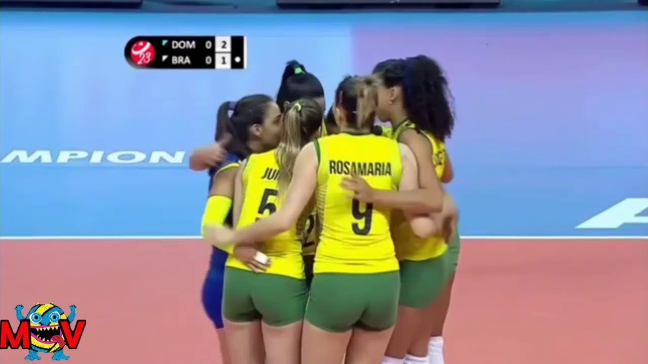 Rosamaria, Juma, Winifer Fernández || chemistri team sexy player volleyball