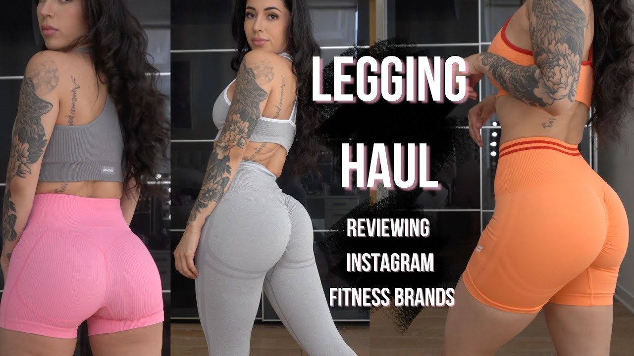 LEGGING HAUL | Reviewing Instagram Fitness Brands
