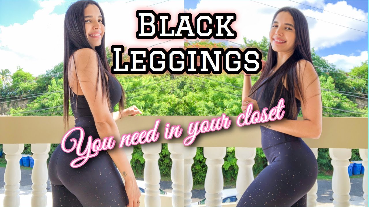 black leggings
