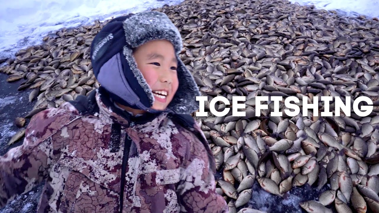 Traditional Yakutian Ice Fishing 