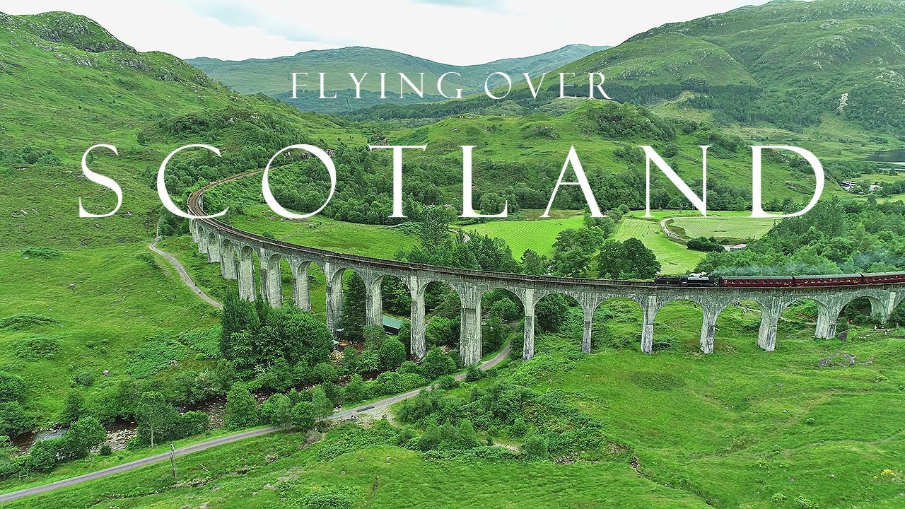 ⭐️ BEAUTIFUL SCOTLAND (HİGHLANDS / ISLE OF SKYE) AERIAL DRONE 4K VIDEO