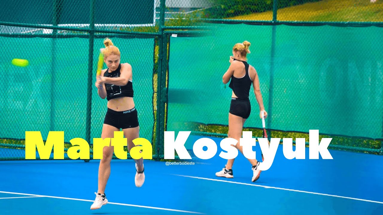 Marta Kostyuk Australian Open
