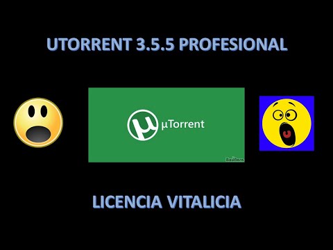 Utorrent 3.5.5 Profesional [Licencia Vitalicia] 2021