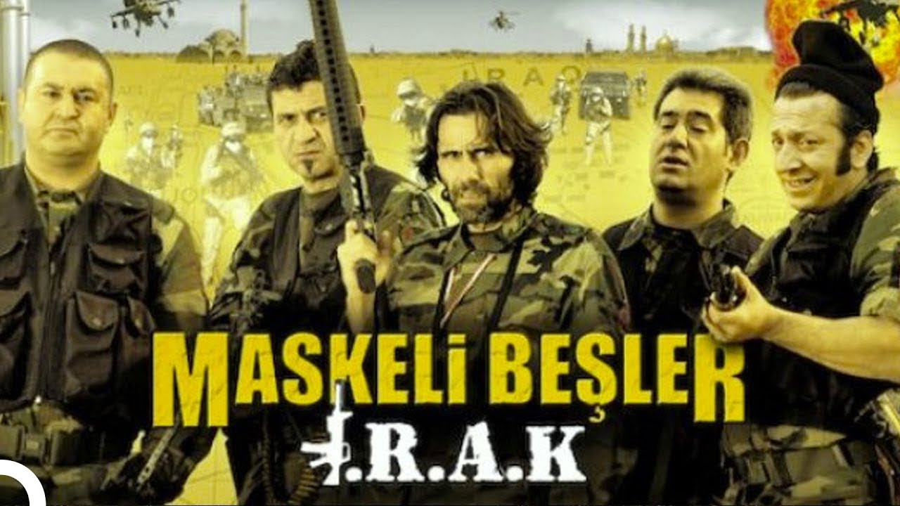 Maskeli Beşler: Irak | Şafak Sezer Türk Komedi Filmi | Full Film İzle (HD)