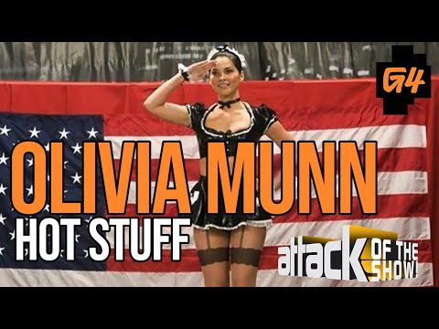 Attack of The Show! Olivia Munn Montage (Hot Stuff)