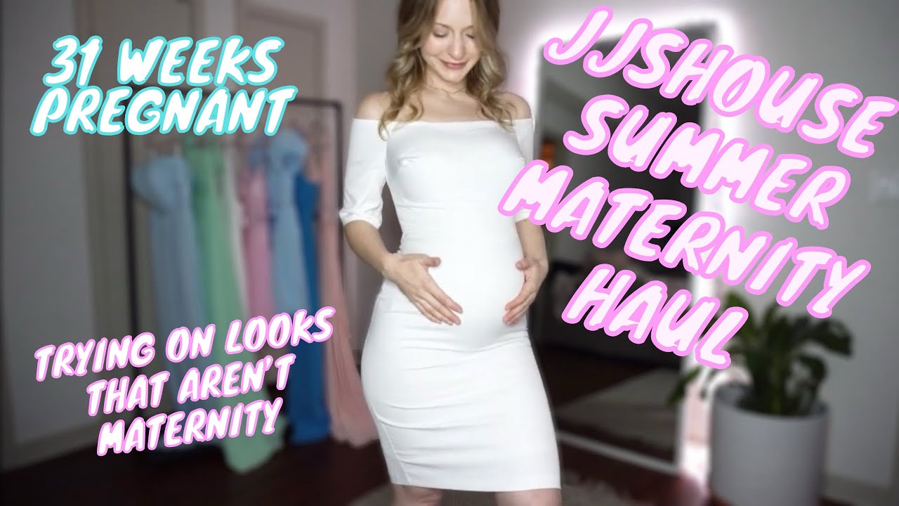JJSHOUSE SUMMER MATERNİTY HAUL (31 WEEKS PREGNANT!)