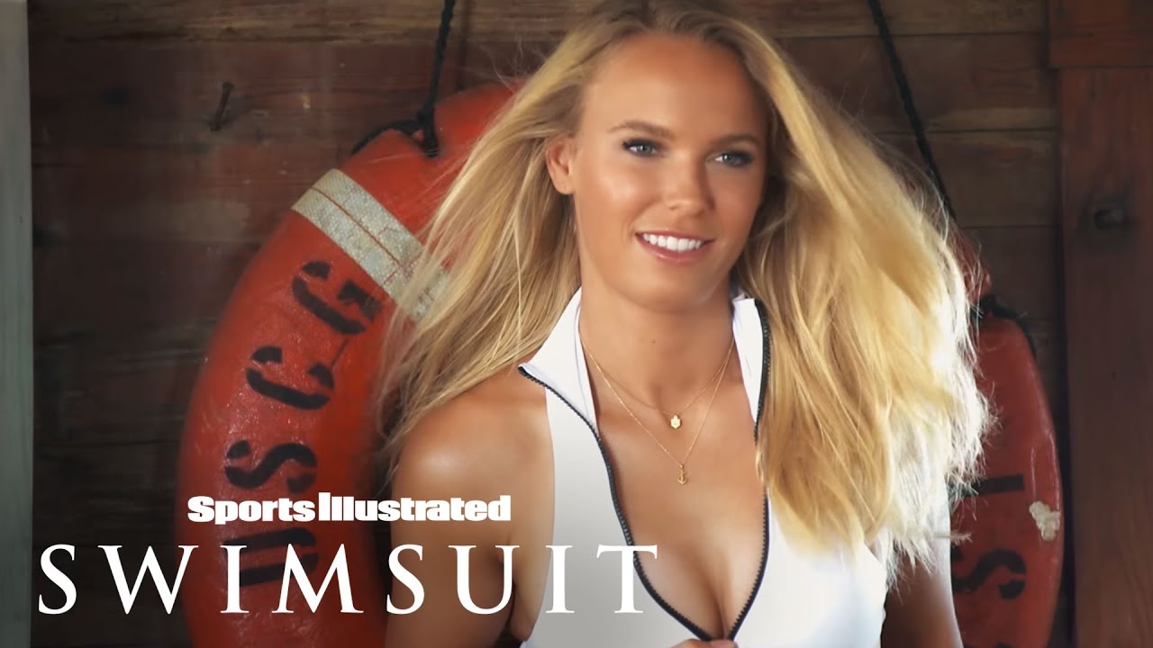 On Set With Ronda Rousey  Caroline Wozniacki 2015 | Sports Illustrated Swimsuit