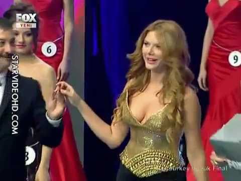 Miss Turkey final - Merve Saribas  Melisa Asli Pamuk