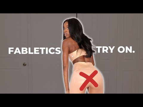 Fabletics Review and Leggings Try On Haul... Let's Talk About It!