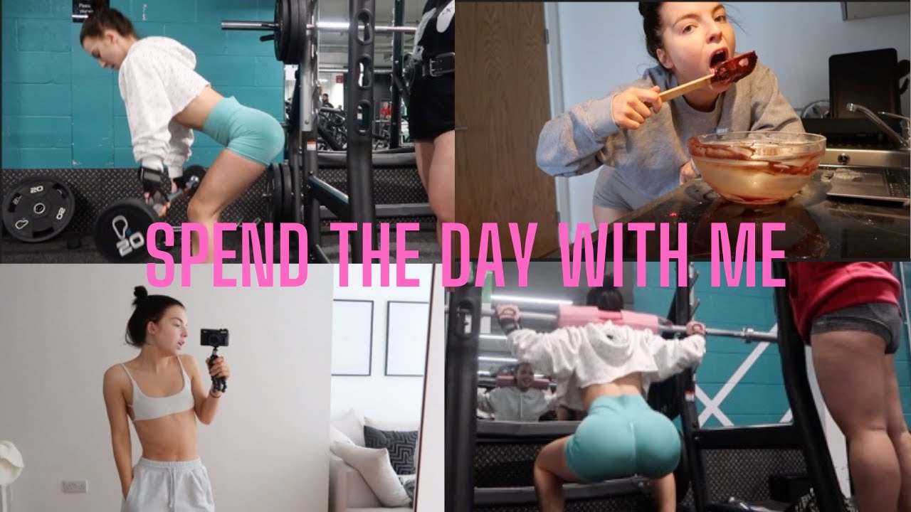 Come to the gym with me booty day | Spend the day with me