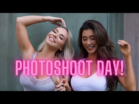 Workout  Photoshoot Day with Sarai Rollins | Claudia Fijal
