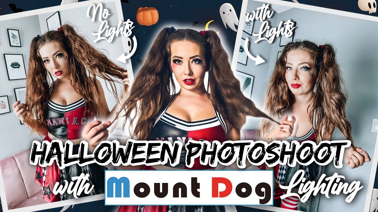 Halloween Photoshoot with MOUNTDOG LIGHTING