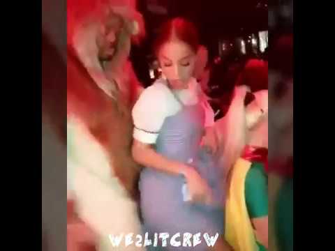 Terrence J And Jasmine Sanders Turning Up At A Halloween Party!!