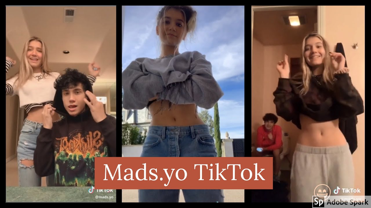 best compilation of mads lewis (mads.yo) tiktok ıı dances, funny