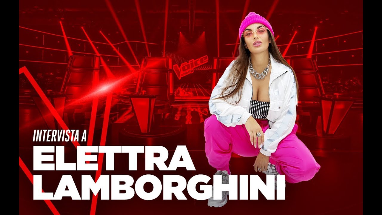 L'intervista a Elettra Lamborghini - The Voice of Italy 2019
