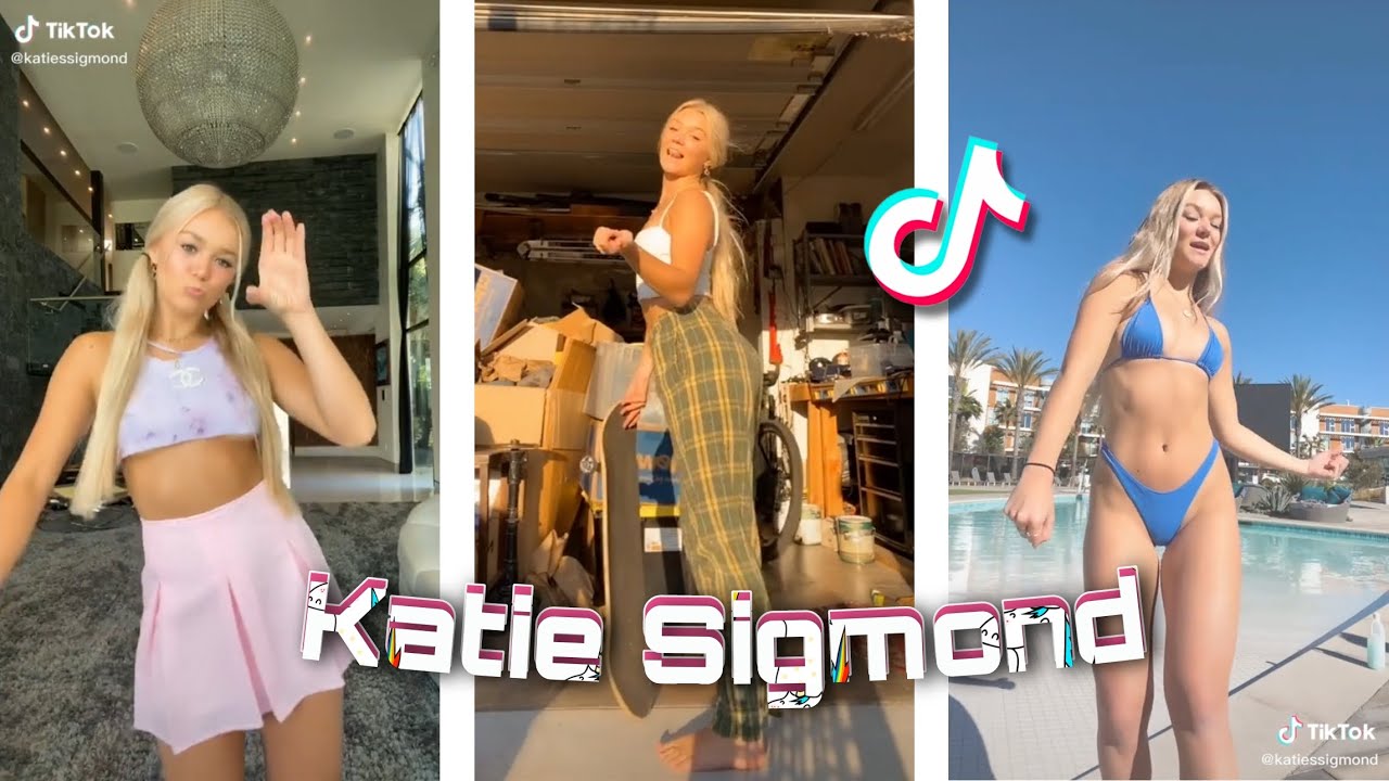 Katie Sigmond TikTok Dance Compilation New