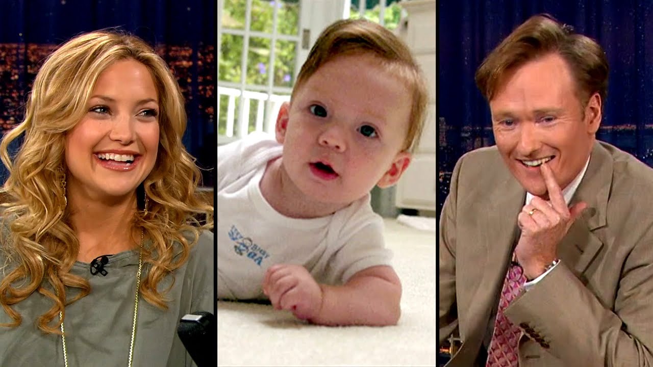 Kate Hudson's Son Looks A Lot Like Conan - 'Late Night With Conan O'Brien'