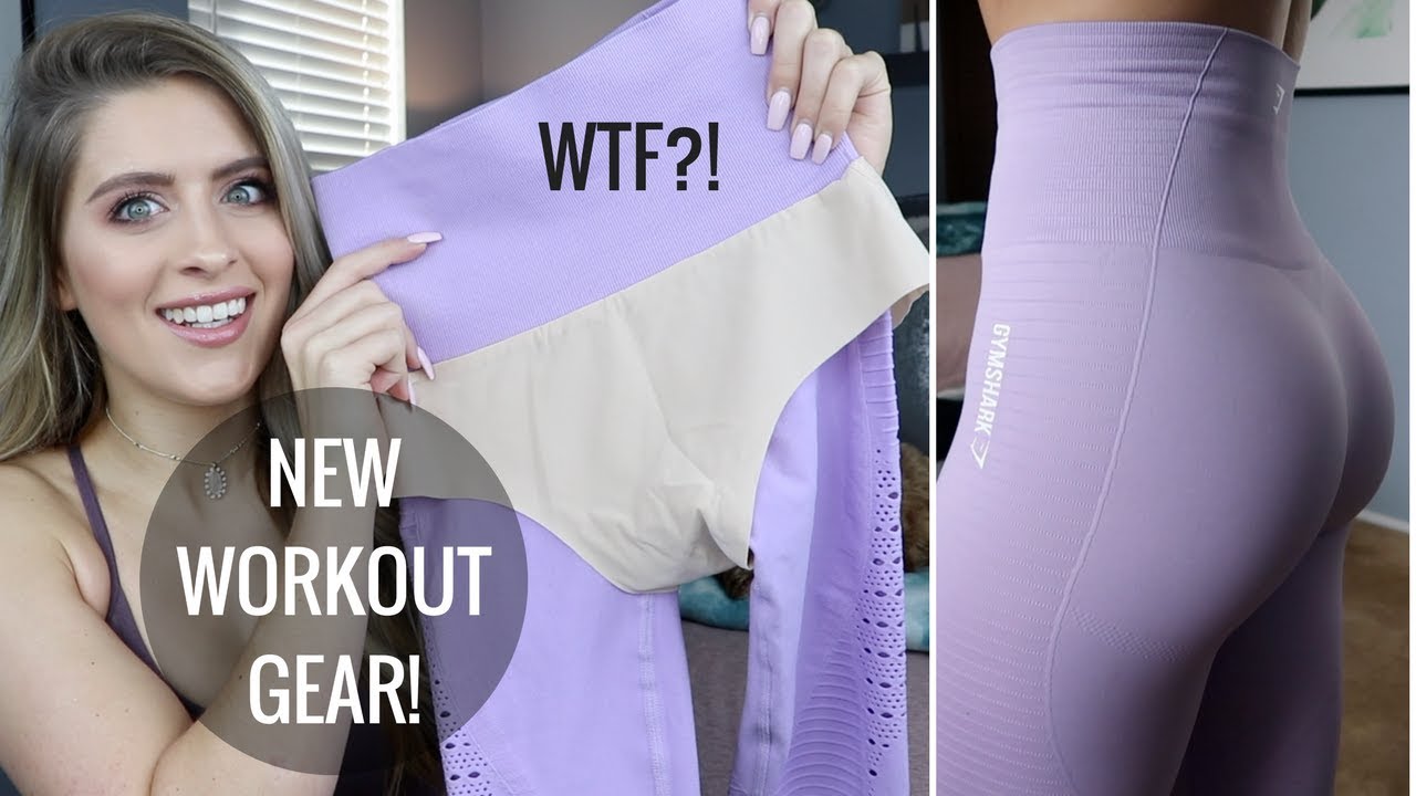 WTF?! NEW WORKOUT CLOTHES | Gymshark Energy Seamless Review  Try On