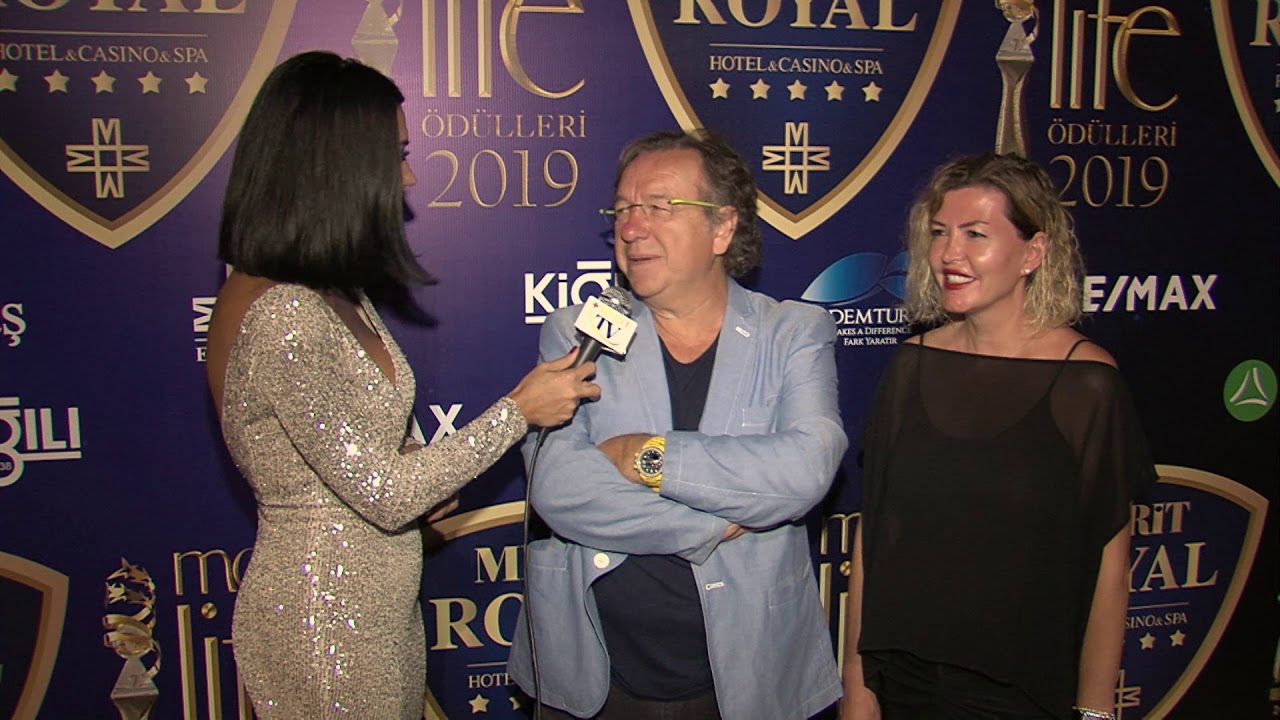 Gani Müjde  Belma Canciğer - Merit Royal Hotel  Casino - Moonlife 2019 Ödülleri