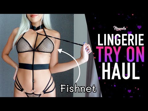 LİNGERİE TRY ON HAUL - SEXY FİSHNET OUTFİT (2022)