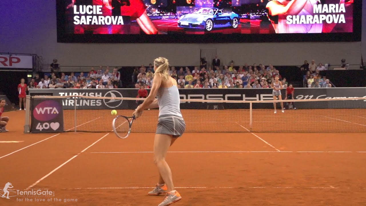 TennisGate: Maria Sharapova in SlowMotion