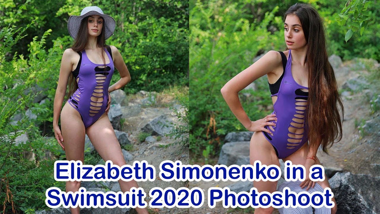 Elizabeth Simonenko in a Swimsuit 2020 Photoshoot | Navel  Legs