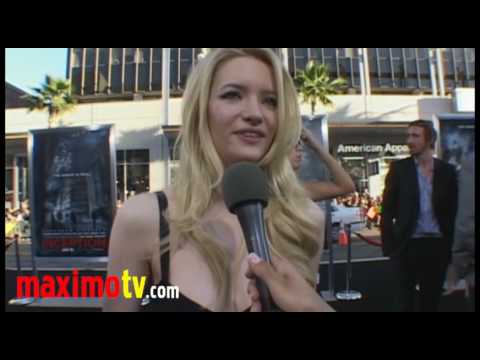 Talulah Riley on shooting with Leonardo DiCaprio 'Inception' Premiere