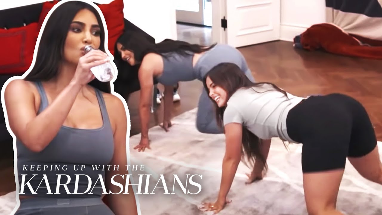 Kim Kardashian Takes TikTok Dance Lessons From Addison Rae | KUWTK | E!