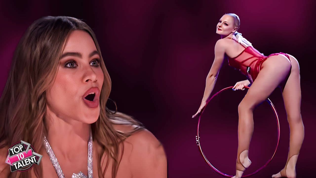 best hula hoop auditions that astonıshed the judges on got talent!