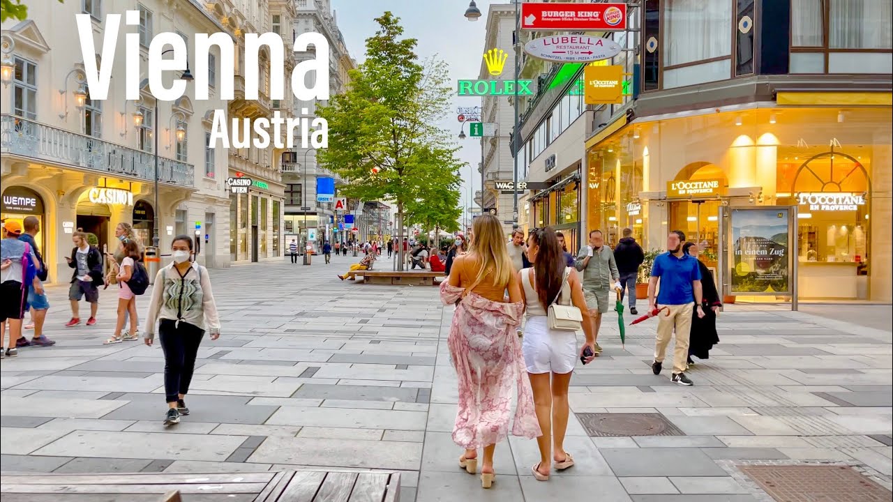 Vienna, Austria ???????? - Evening Walk - September 2021 - 4K-HDR Walking Tour (▶86min)