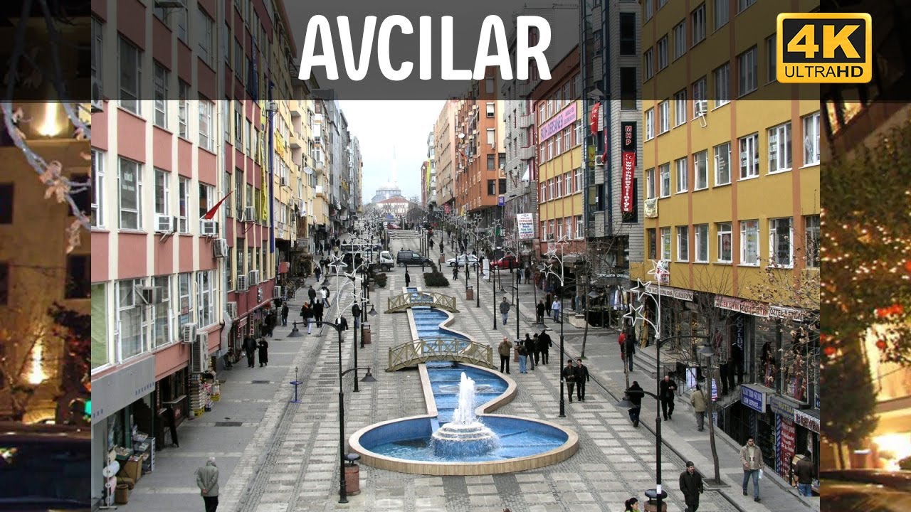 Istanbul Avcilar 4K 60 Fps ; Marmara Street Walking Tour