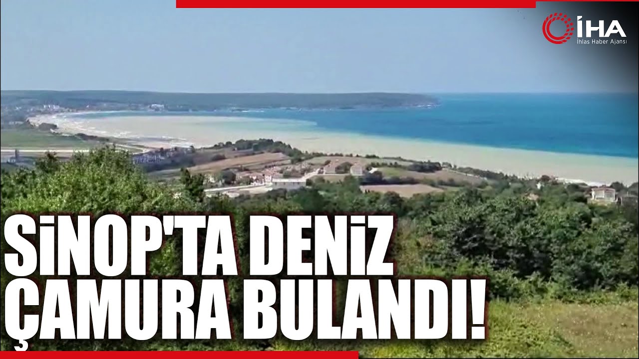 Aşırı Yağışlar Karadeniz’in Rengini Değiştirdi