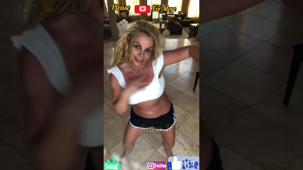 Britney Spears Hot Dancing Video In Shorts and Bikini Compilation