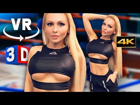 [VR 3D 4K] YesBabyLisa - BOXING GYM SEXY FUN - VIRTUAL REALITY GIRL VIDEO 360/180 60 FPS