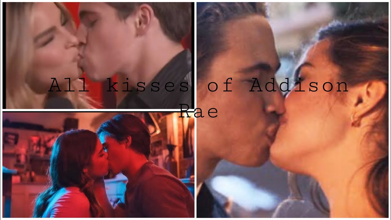 Addison Rae kissing compilations | All kisses