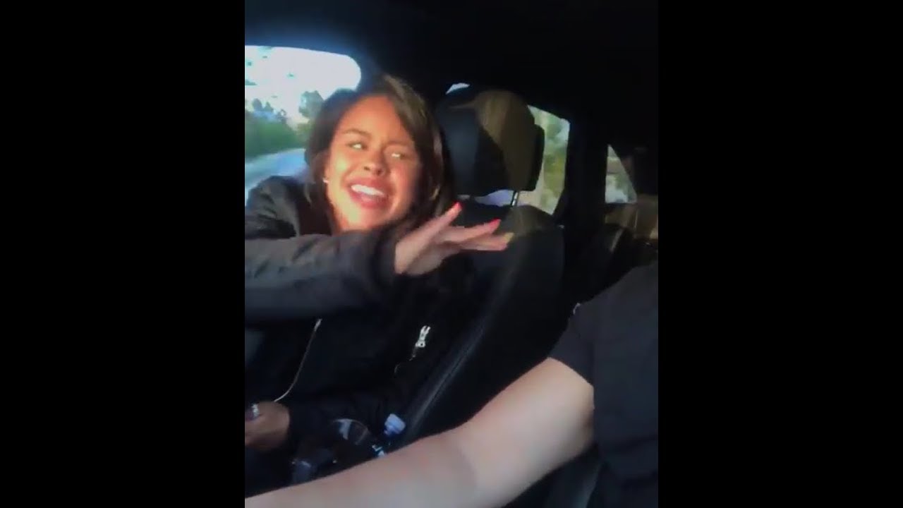 Cierra Ramirez Rapping in the Car Compilation
